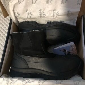 Men's Black Winter Boots